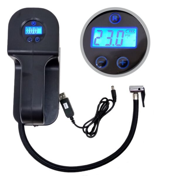 Compresor Digital Inalámbrico 12v/220v Led Auto Bici Moto - Imagen 3