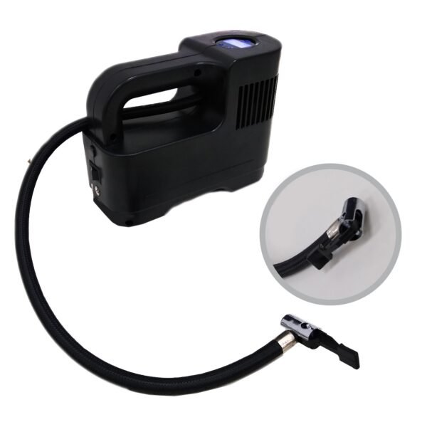 Compresor Digital Inalámbrico 12v/220v Led Auto Bici Moto - Imagen 2