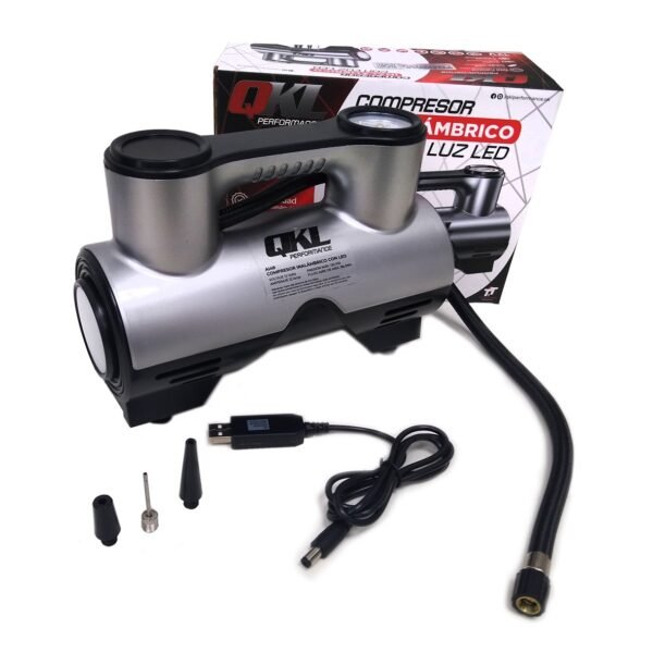 Compresor De Aire Portátil Inalámbrico Usb - Imagen 1